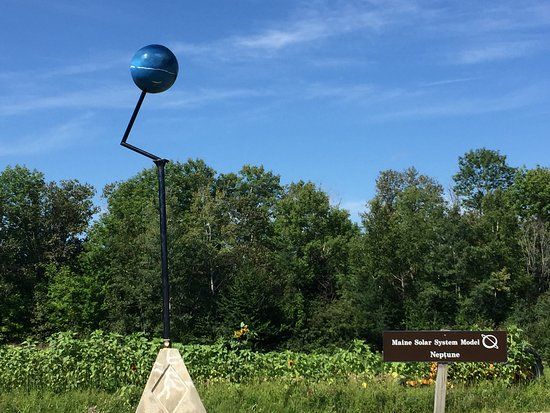 Maine Solar System Model